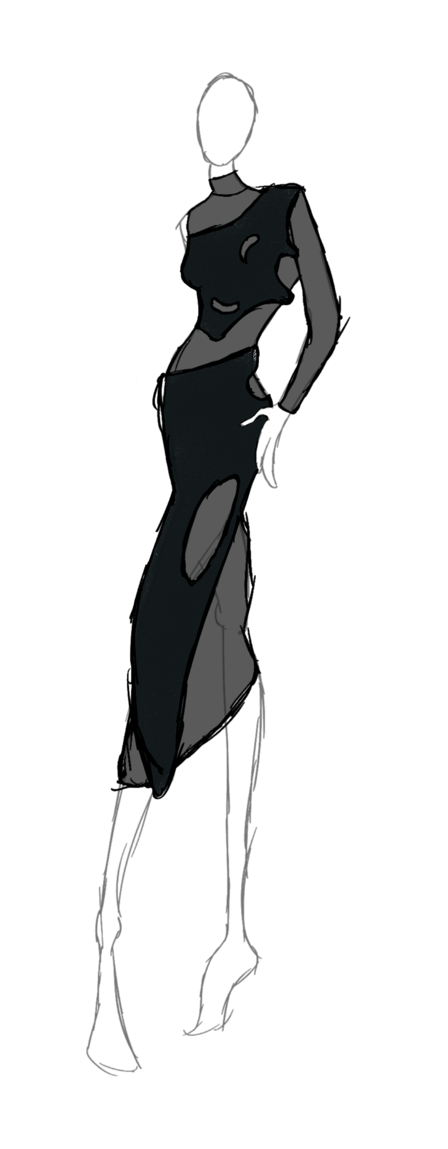 Catelier sketch 6